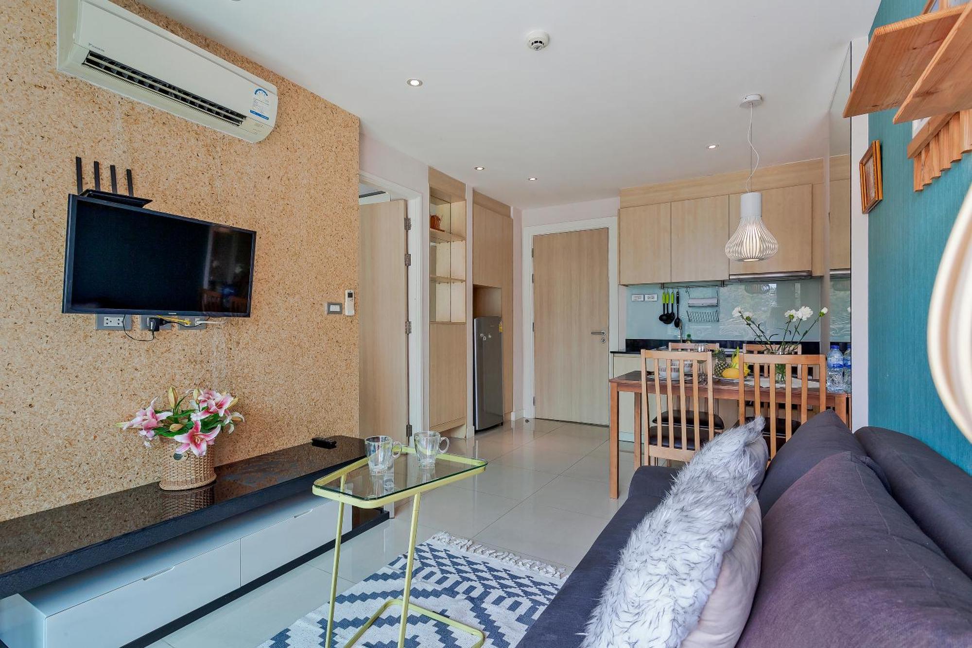 Grande Carribean L Family Stay L Pattaya L Luxury Views & Comfort Phòng bức ảnh