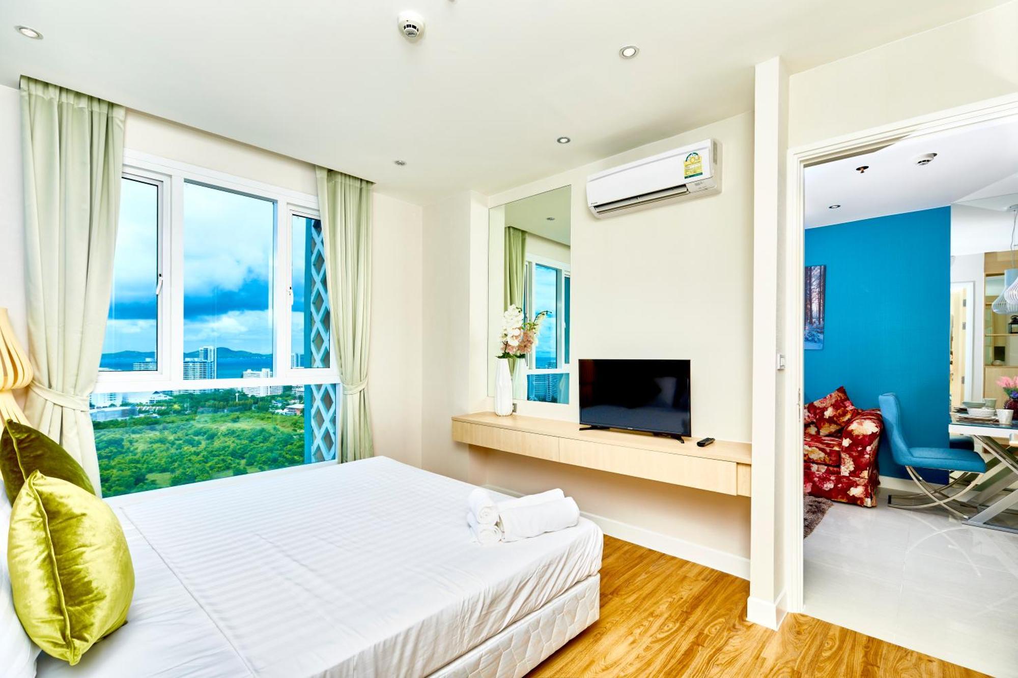 Grande Carribean L Family Stay L Pattaya L Luxury Views & Comfort Phòng bức ảnh